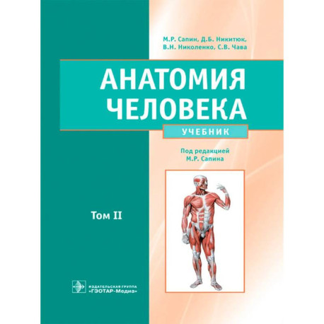 Анатомия человека: Учебник: в 2 т. Т. 2