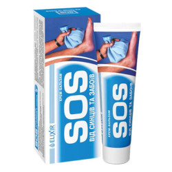 Крем-бальзам Эликсир SOS от синяков и ушибов, 75 мл