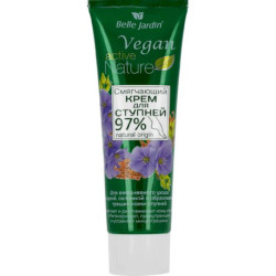 Смягчающий крем для ступней Belle Jardin Vegan Active для сухой кожи, 85 мл