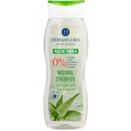 Dermaflora Шампунь с алоэ вера для всех типов волос, 250 мл