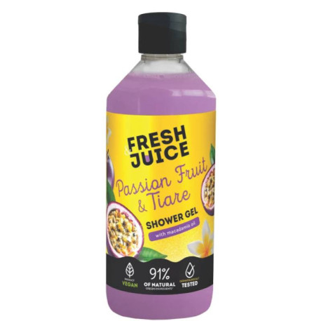 FJ Гель для душа Маракуйя и тиаре, 473 мл