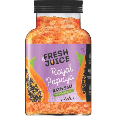 FJ Соль для ванны Королевская папайя, 700 г