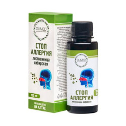 Бальзам Лиственница сибирская 'Стоп аллергия' 100 мл