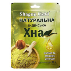 SHAGUN GOLD Натуральная индийская хна для волос, 25 г
