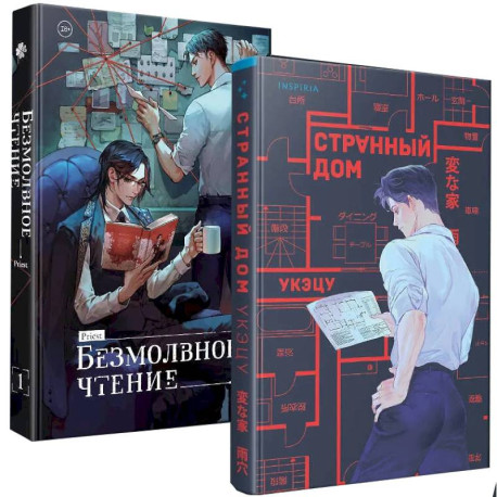 Комплект из 2-х книг (Безмолвное чтение. Том 1. Жюльен, Странный дом)