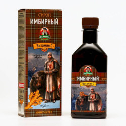 Имбирный сироп-бальзам Натюрлих-Фреш Dr. Shuster Balsam, 250 мл
