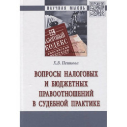 Вопросы налоговых и бюджетных правоотношений в судебной практике. Монография