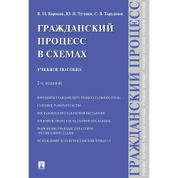 Гражданский процесс в схемах: Учебное пособие. 2-е издание