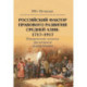 Российский фактор правового развития Средней Азии: 1717-1917. Юридические аспекты фронтирной модернизации. 2-е изд