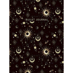 Блокнот в точку: Bullet Journal (эзотерический темный, 160 л., с наклейками)