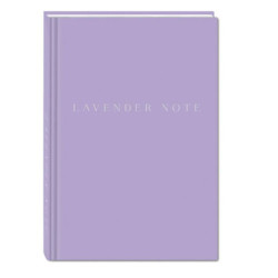 Lavender Note. Мои лавандовые мечты. Блокнот с цветными страницами