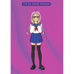 Блокнот. I'm an anime person