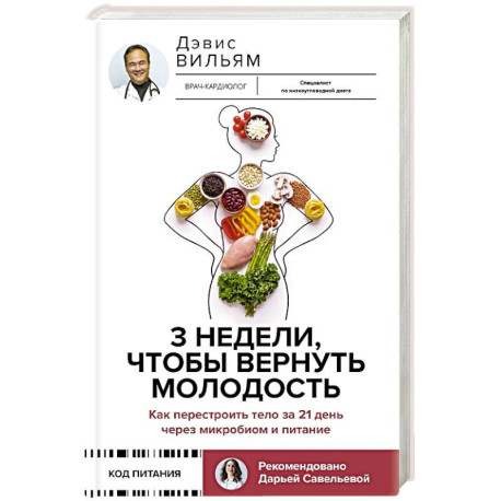3 недели, чтобы вернуть молодость. Как перестроить тело за 21 день через микробиом и питание