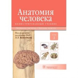 Анатомия человека. Учебник в 3-х томах. Том 3. Нервная система. Органы чувств