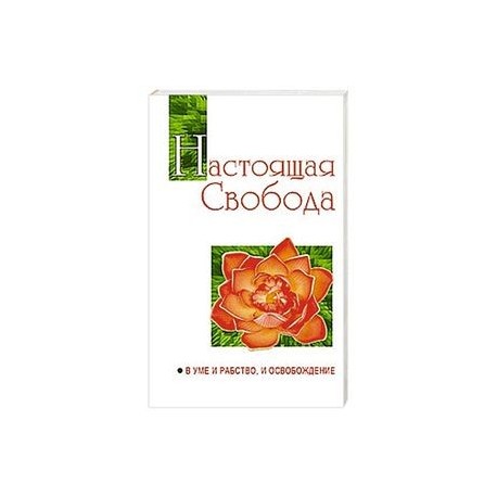 Настоящая свобода. В уме и рабство, и освобождение